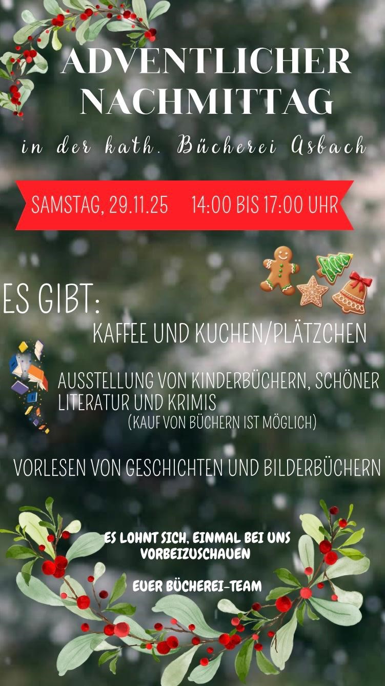 1. Version Bücherei Asbach Advent