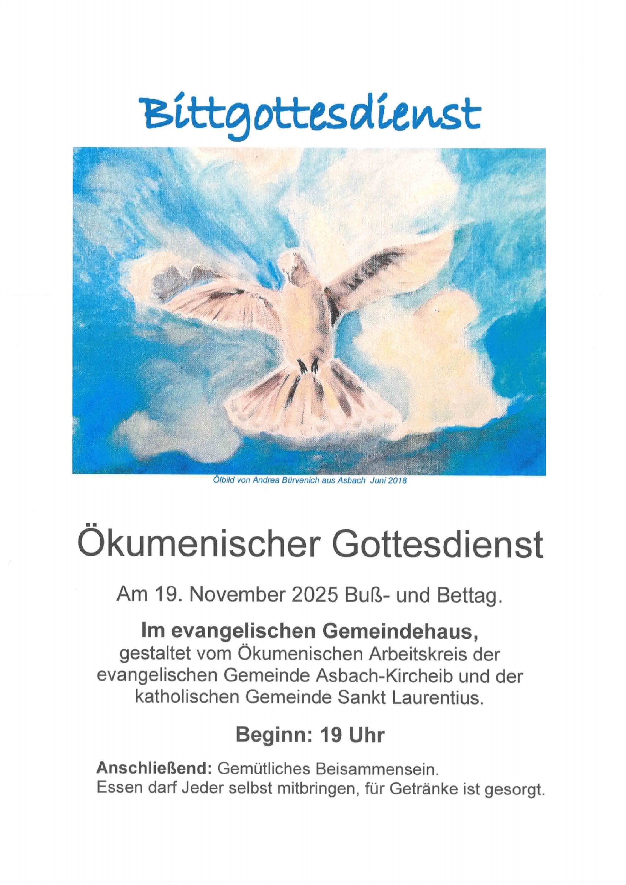 Bittgottesdienst 19.11.2025