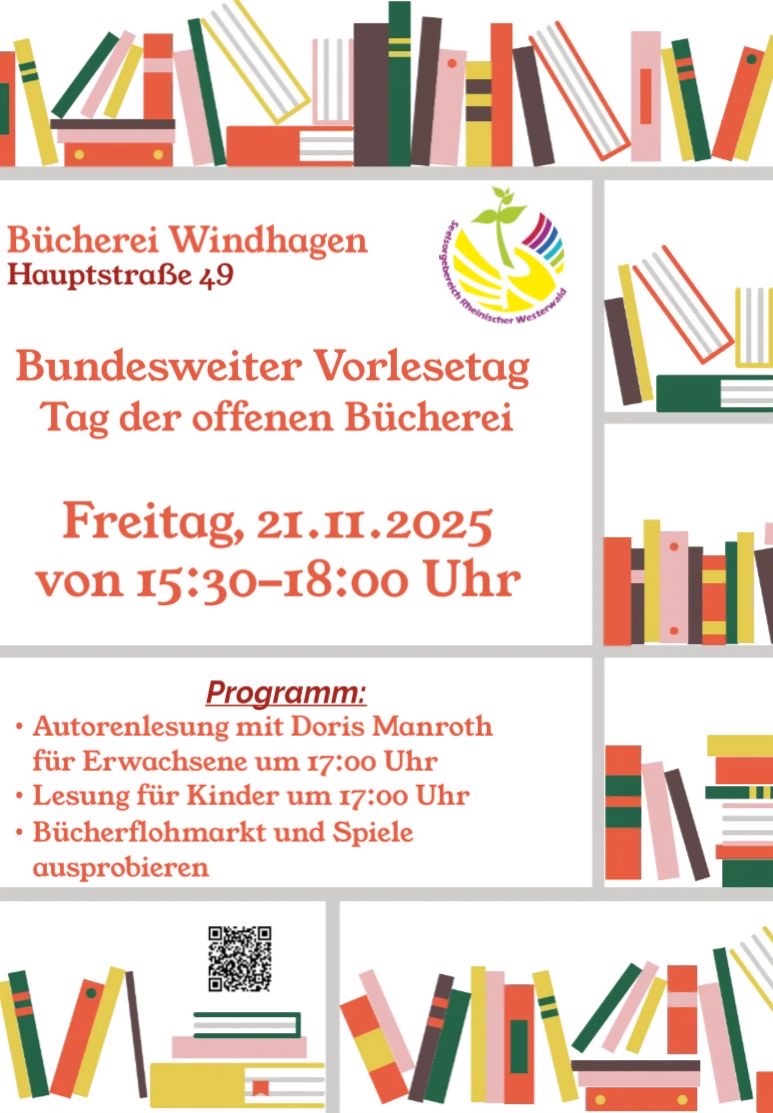 Bücherei Windhagen Vorlesetag 21.11.2025