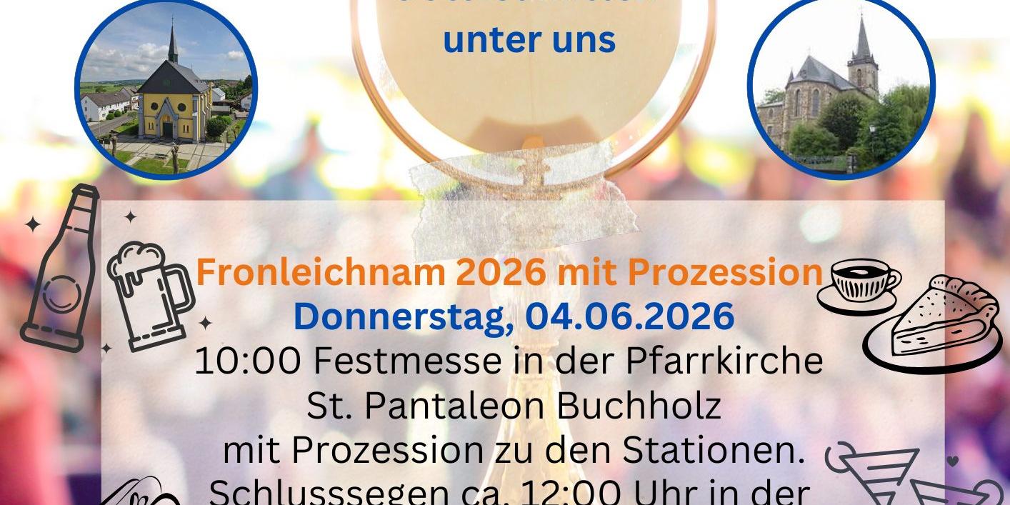 Fronleichnam 2026