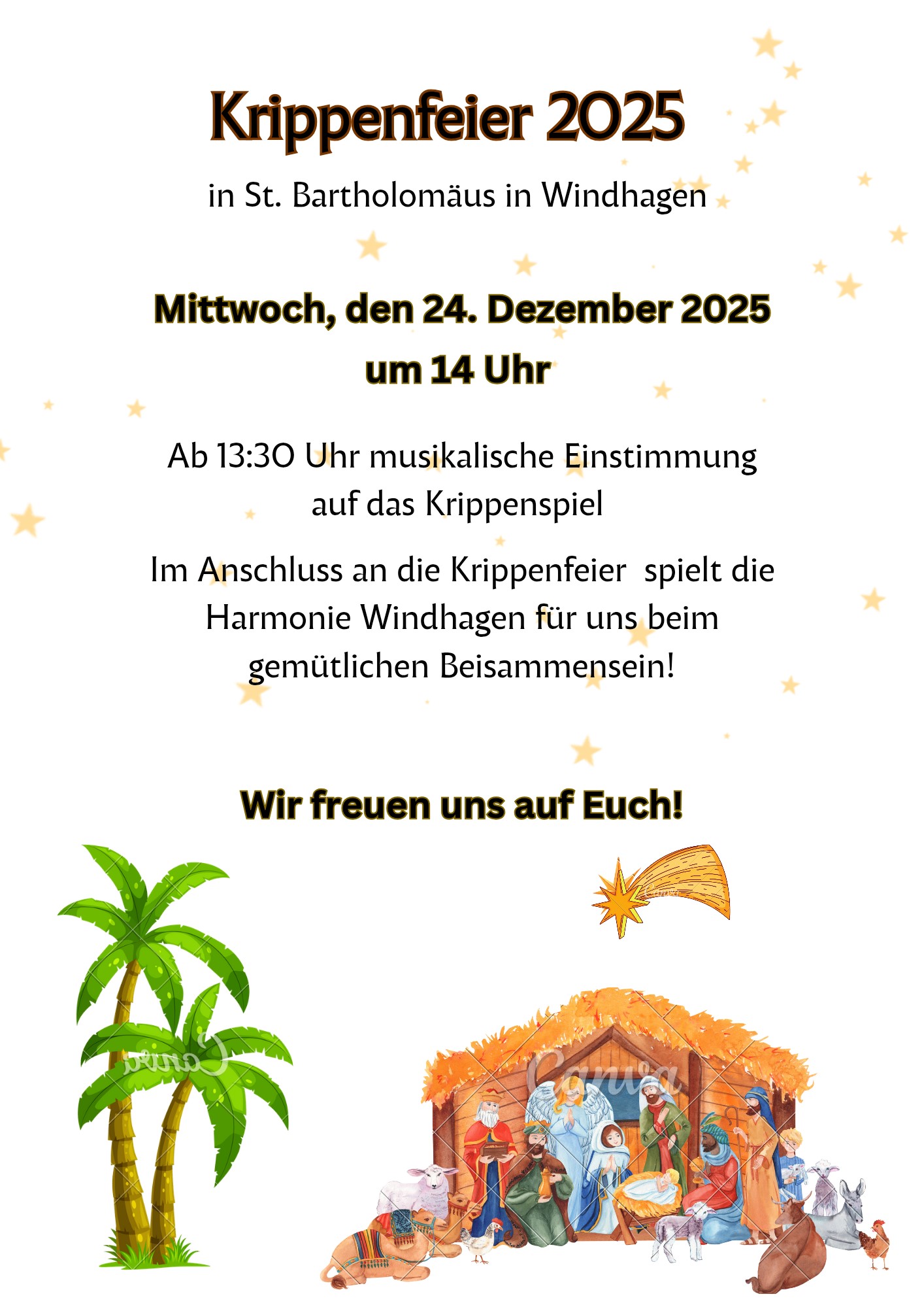 Krippenfeier Windhagen 2025