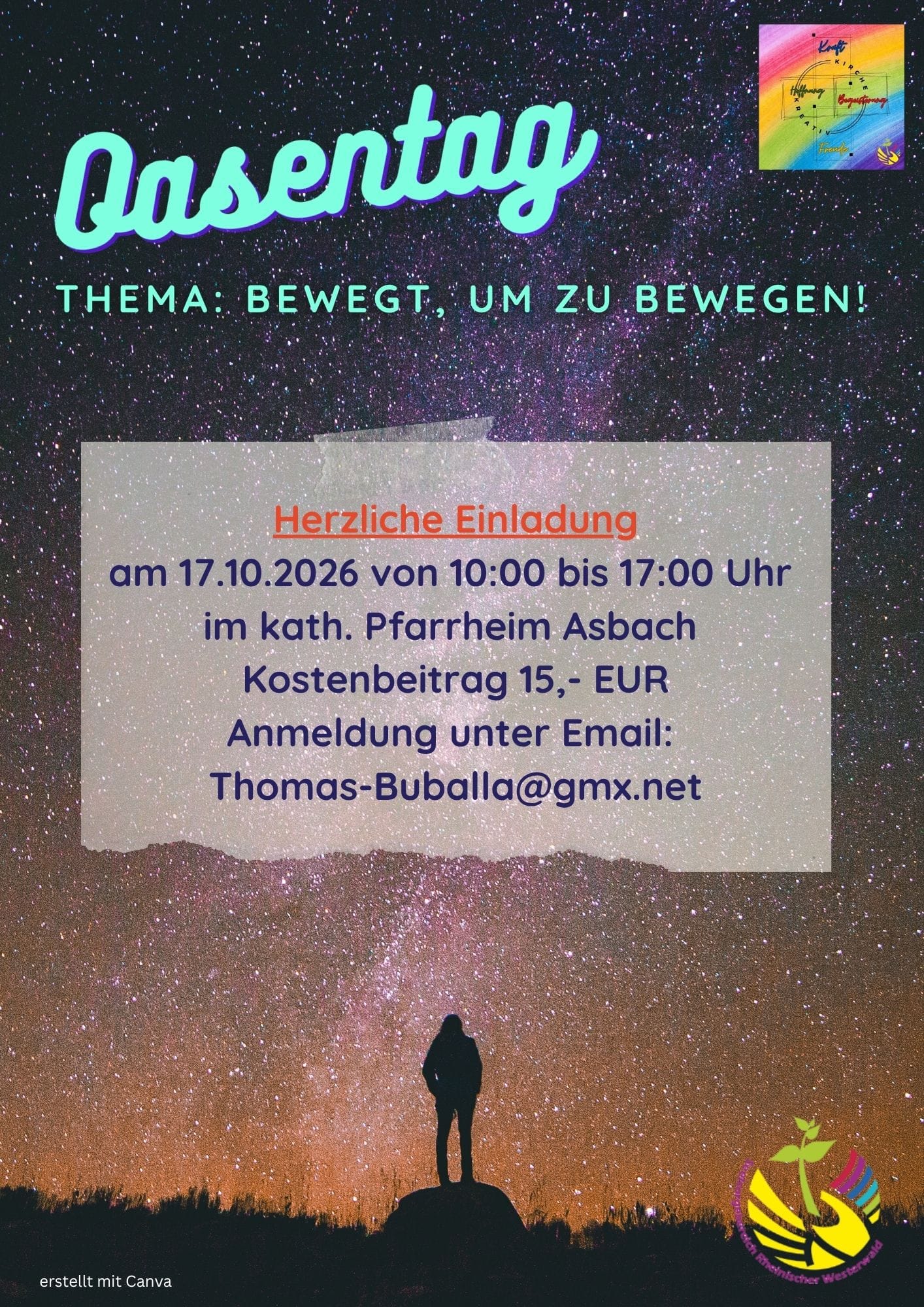 Oasentag 17.10.2026