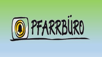 Pfarrbüro Schriftzug
