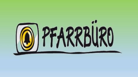 Pfarrbüro Schriftzug