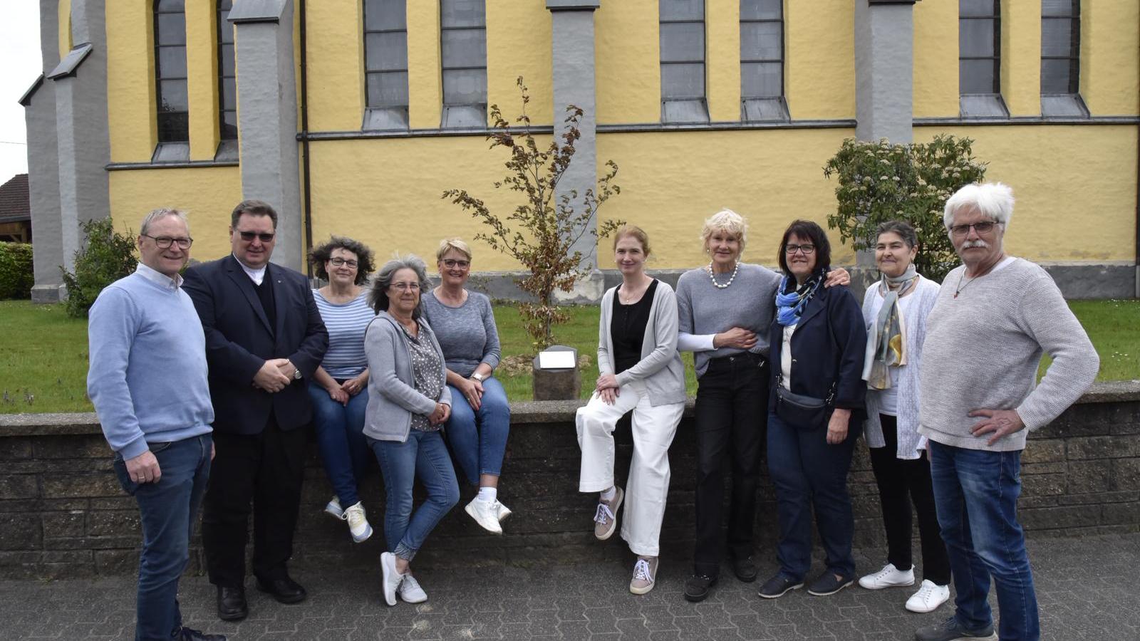 Pflanzaktion Purpurbche - Gruppenbild
