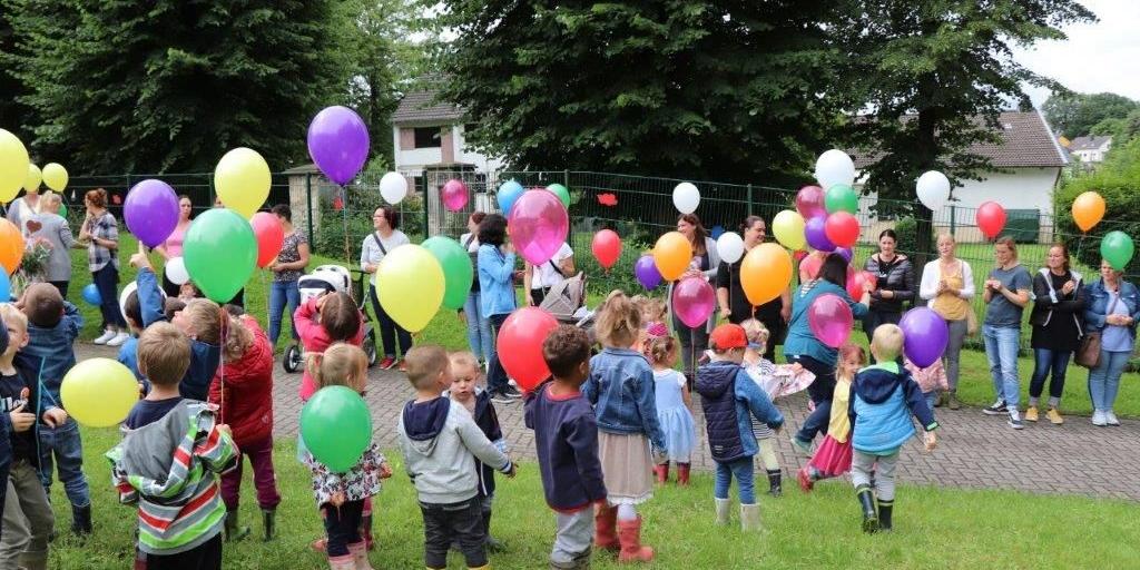 Verabschiedung der Kita-Leitung in der Kita St. Laurentius, Asbach