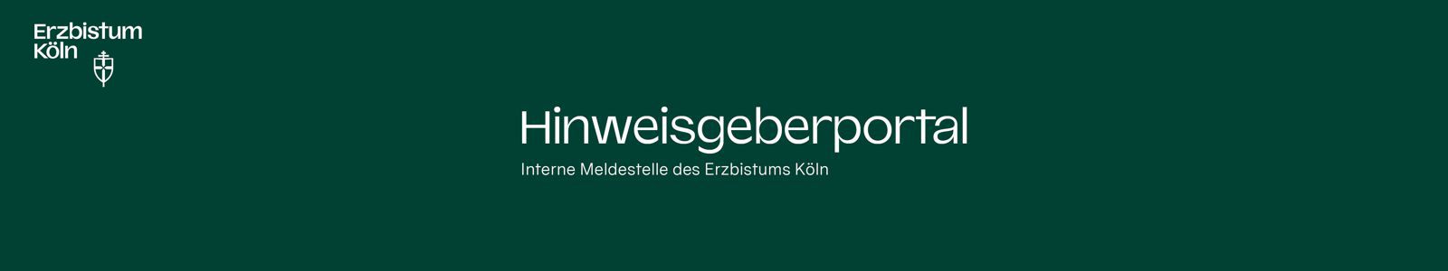 Hinweisgeberportal Erzbistum Köln